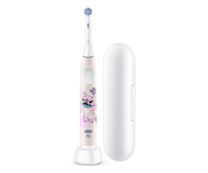 SDA_Szczoteczka magnetyczna Oral-B Szczoteczka magnetyczna iO Kids Stitch (6+ etui róż)
